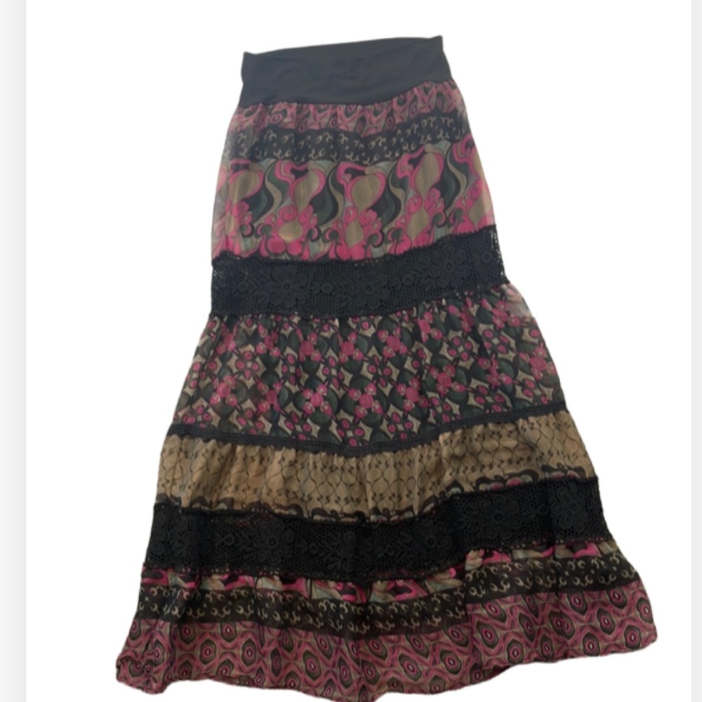 Bisou Bisou Maxi Skirt - Medium